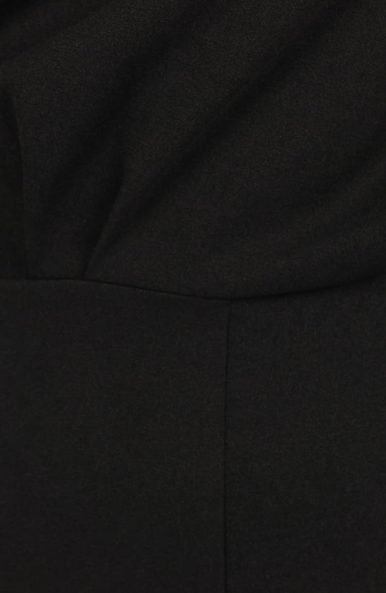 Petal & Pup Erina Off the Shoulder Jumpsuit, Alternate, color, Black