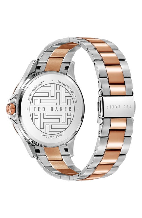 Ted Baker London Northn Two-tone Bracelet Watch, 43mm