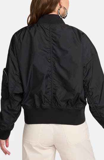 【NIKE】◆NSW◆ESS Oversized Bomber Jacket◆WMNS◆ Nike Sportswear Essentials Oversize Bomber Jacket | Nordstrom