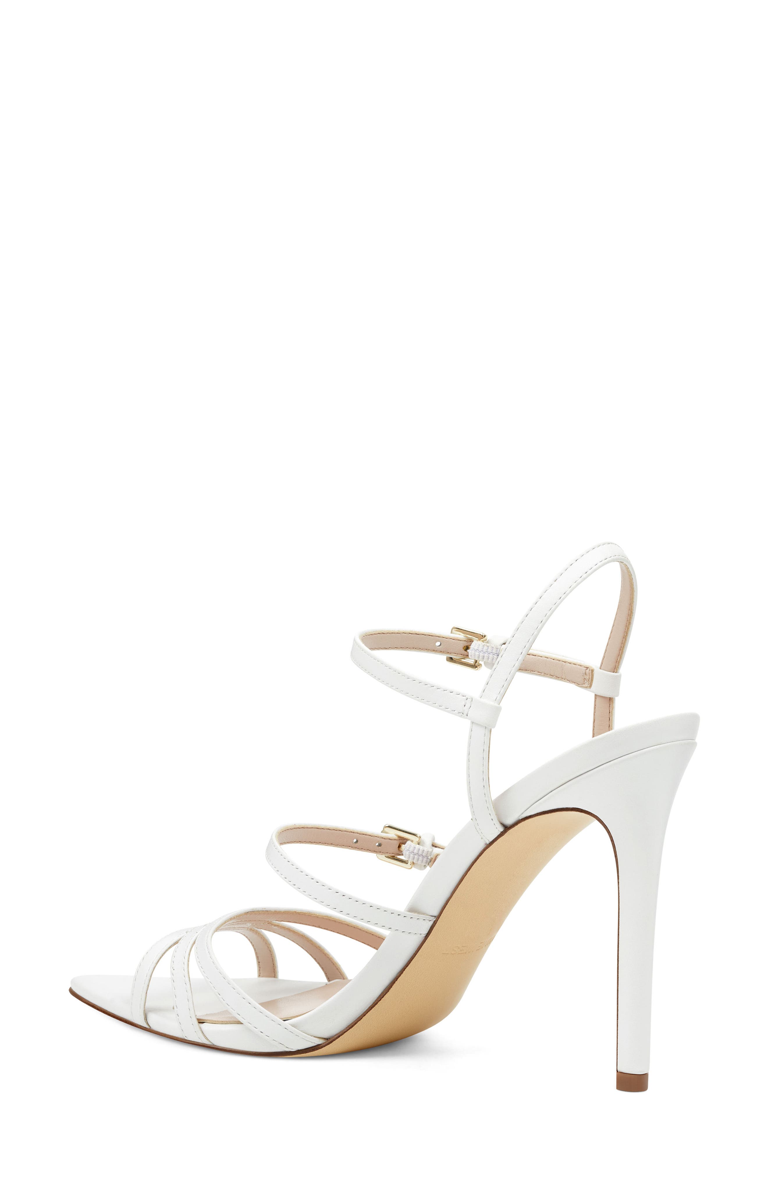 Gilficco Strappy Sandal, Alternate, color, WHITE LEATHER