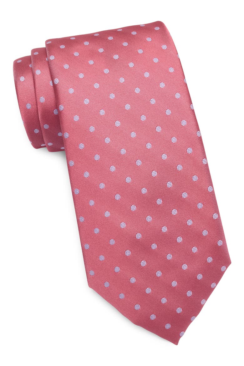 Shadelle Dot Tie, Main, color, ROSE