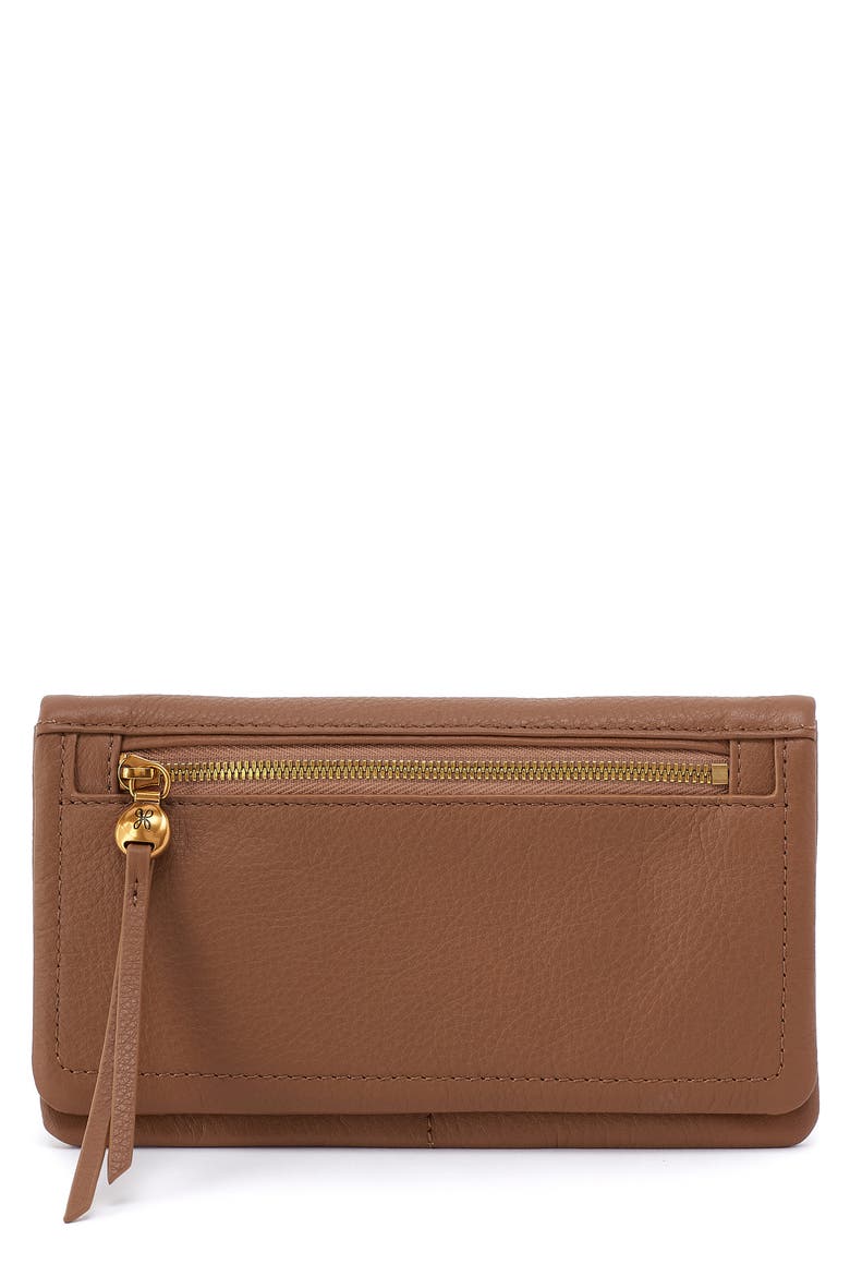 Lumen Leather Bifold Wallet, Main, color, TIMBER BROWN
