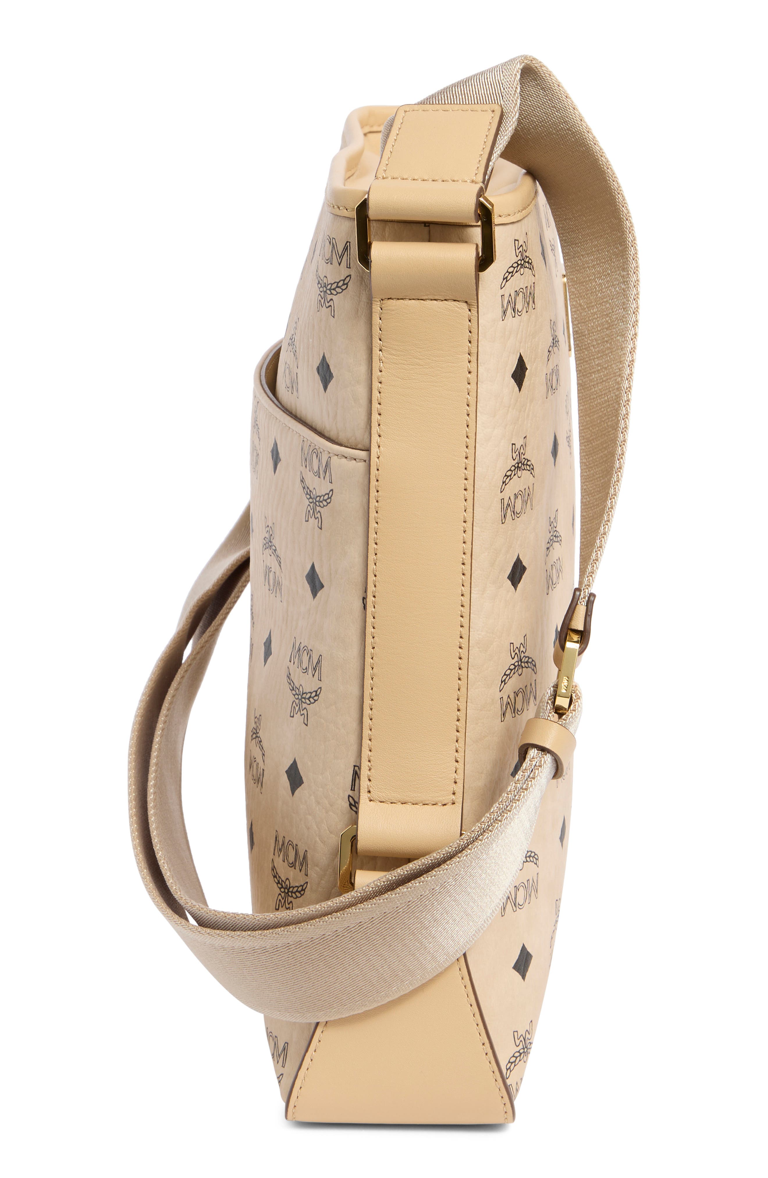 MCM Aren Messenger Bag, Alternate, color, 