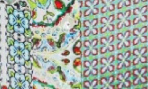 Apny Print Button-up Shirt In Yellow Multi