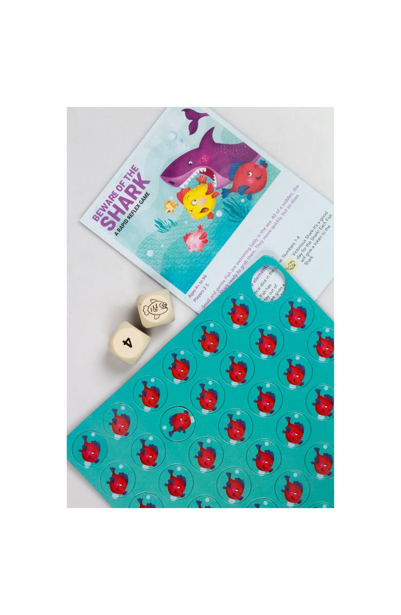 Chalk & Chuckles Beware of the Shark, Alternate, color, NO COLOR