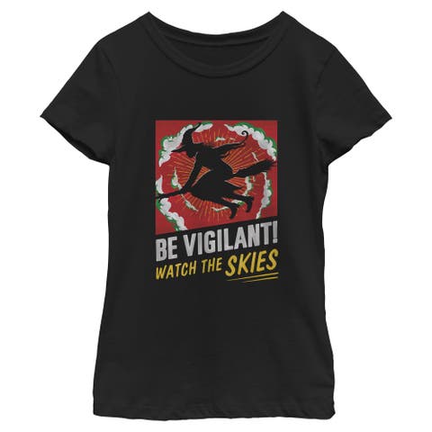 Girls' Elphaba Watch the Skies Graphic Short Sleeve T-Shirt
