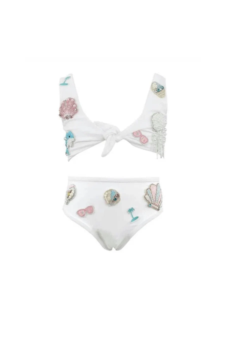 Dream Mermaid Bikini, Main, color, White
