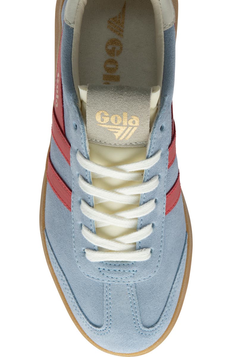 Gola Athena Sneaker, Alternate, color, Air/ Coral/ Off White/ Gum