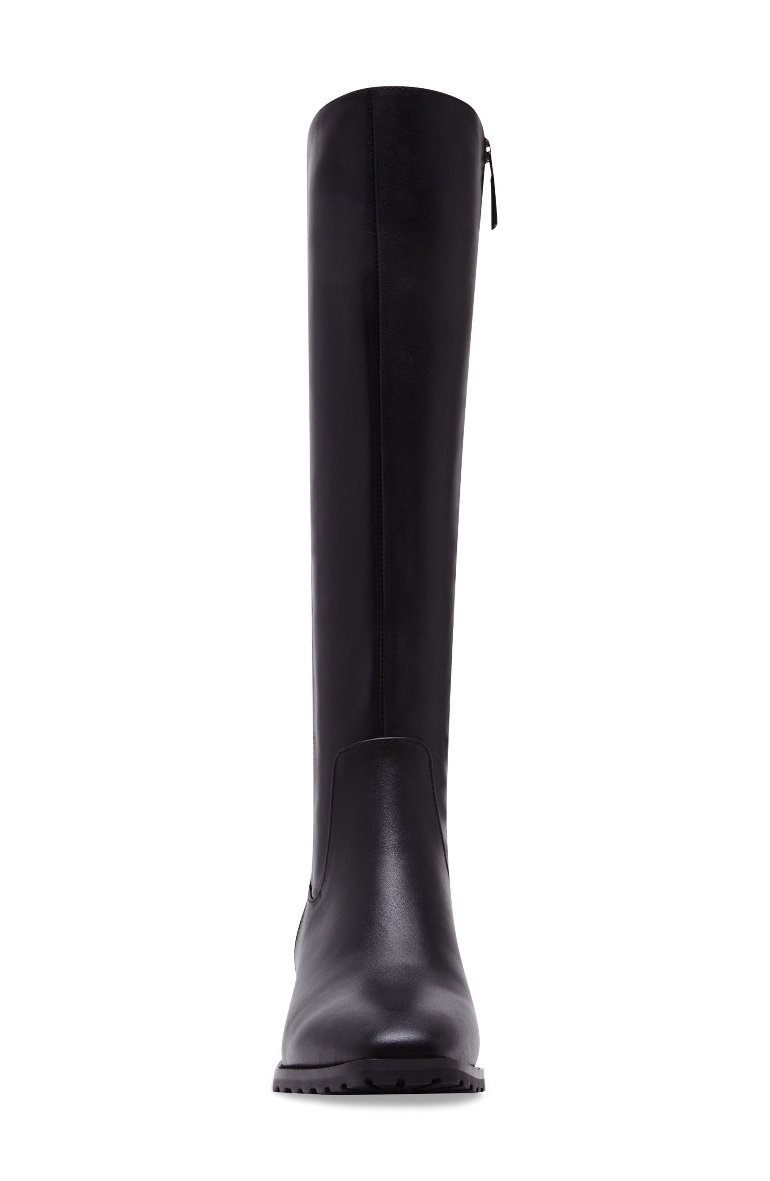 Blondo Sandy Waterproof Knee High Boot, Alternate, color, Black Leather