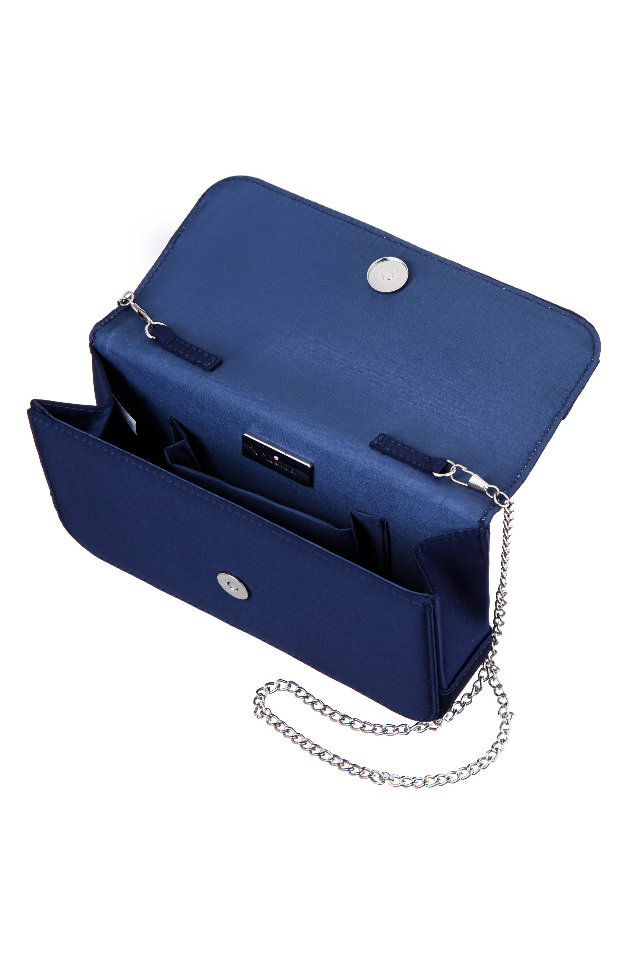 Nina Alina Clutch, Alternate, color, Navy