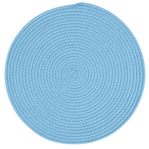 Kaplan Early Learning Company Flex Spot Woven Mat In Blue