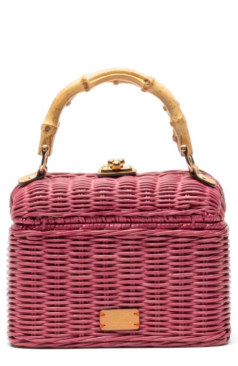 Hannah Woven Wicker Lunchbox