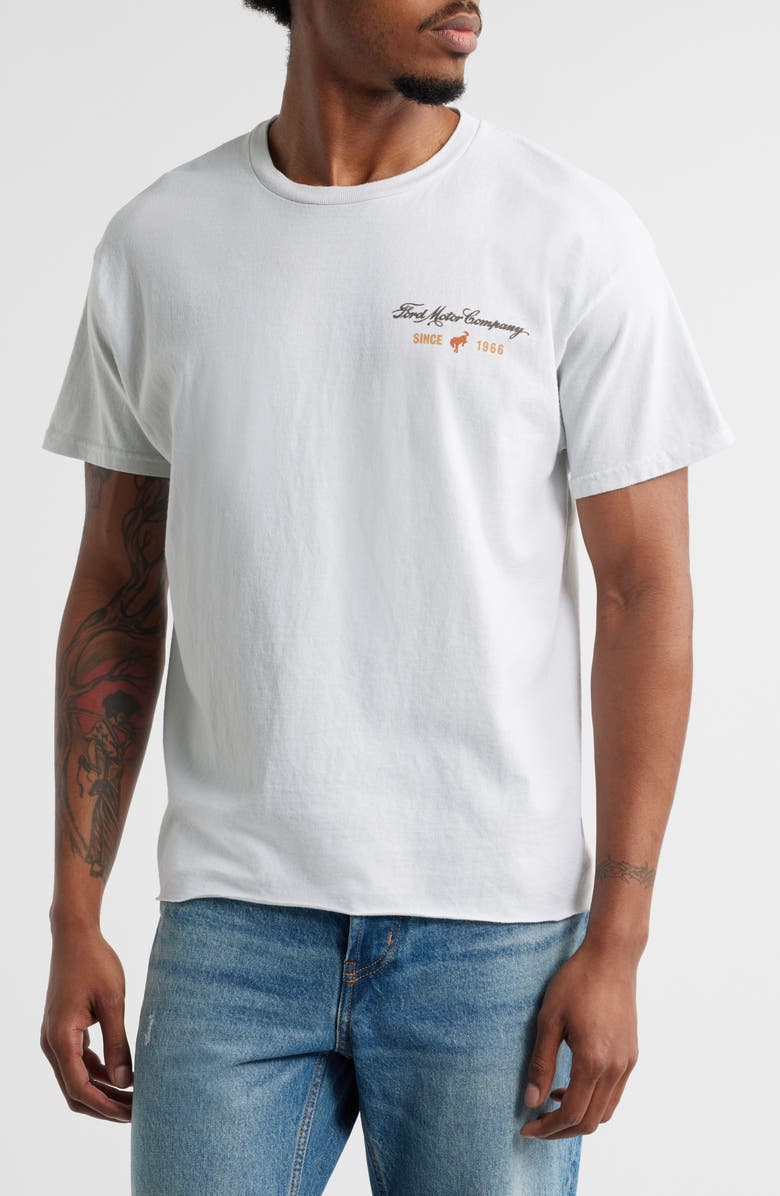 Merch Traffic Ford Retro Bronco Crop Graphic T-Shirt, Main, color, 