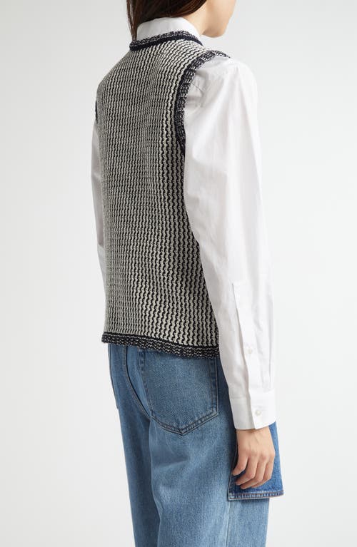 EENK EENK V-NECK COTTON SWEATER VEST 