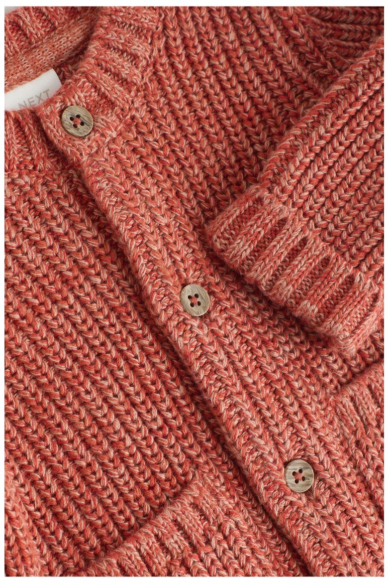 Little Pumpkin Cardigan, Alternate, color, ORANGE