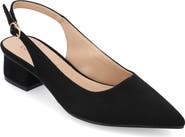 Journee Collection Sylvia Slingback Pump - Wide Width Available