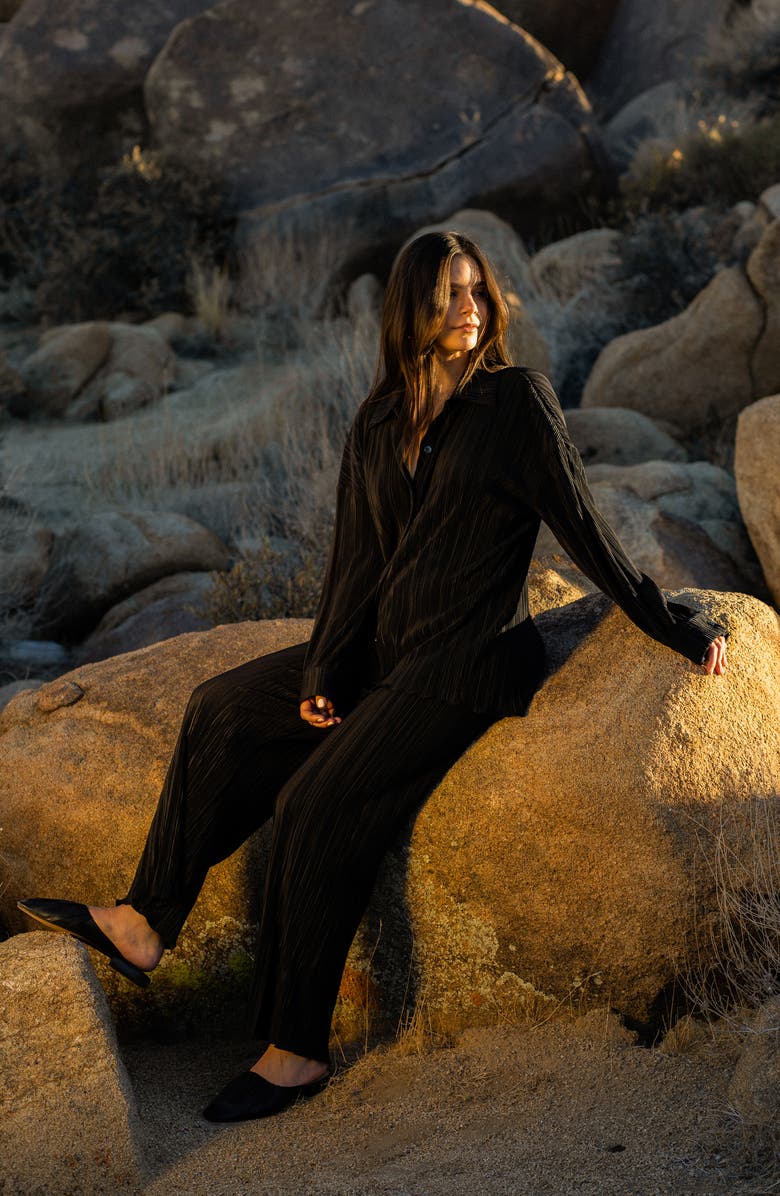 42 Gold Kaylee Leather Mule, Alternate, color,