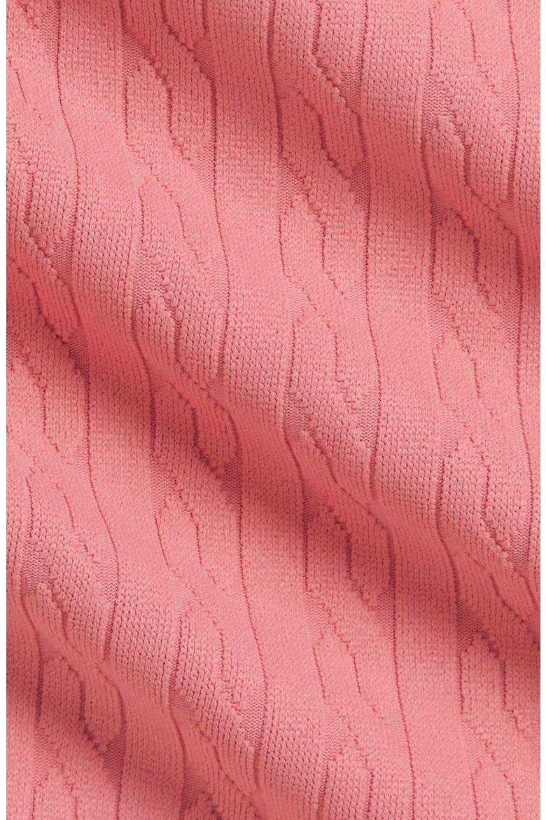Kids' Cable One-Piece Swimsuit, Alternate, color, DESERT ROSE