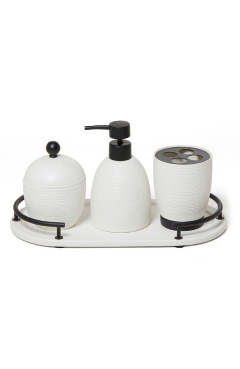 Dubai 4-Piece Bathroom Accessory Set
