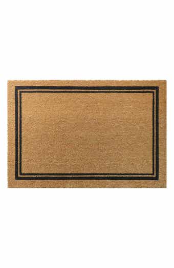 ENTRYWAYS Border Stripe Coir Doormat