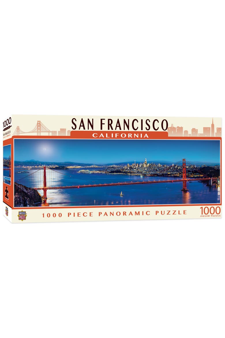 San Francisco 1000pc Panoramic Puzzle, Main, color, Multicolor