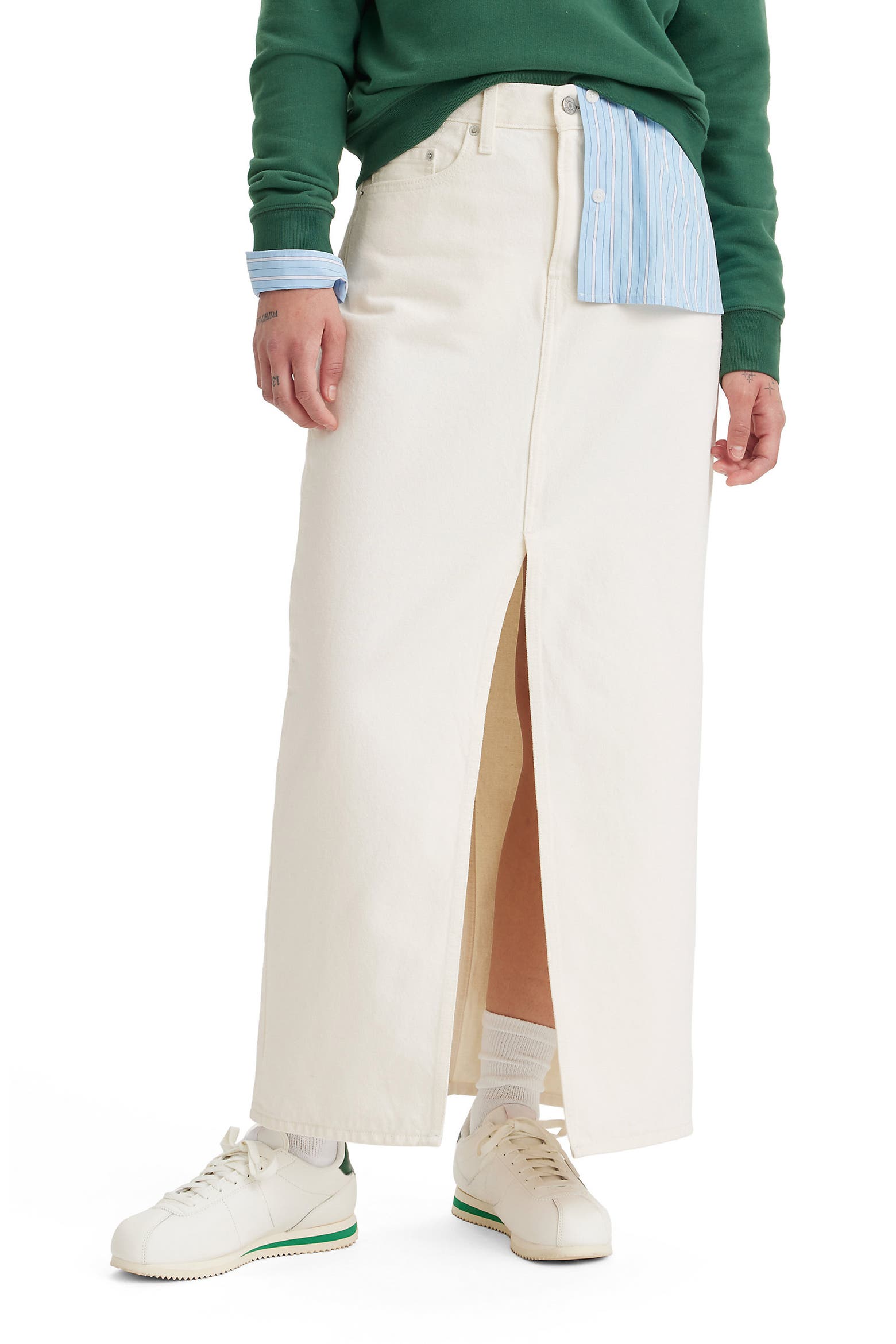Levi's Ankle Column Denim Skirt (Women) | Nordstromrack