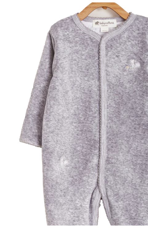 Premium Peruvian Pima Cotton In The Woods Reversible Footie for Infant