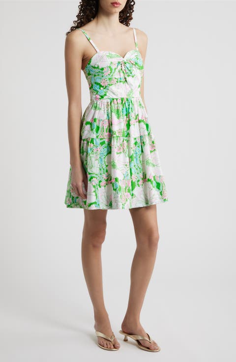 Bennet Floral Print Minidress