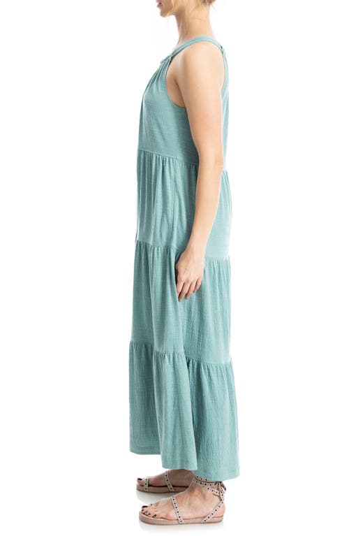 Max Studio Sleeveless Tiered Maxi Dress