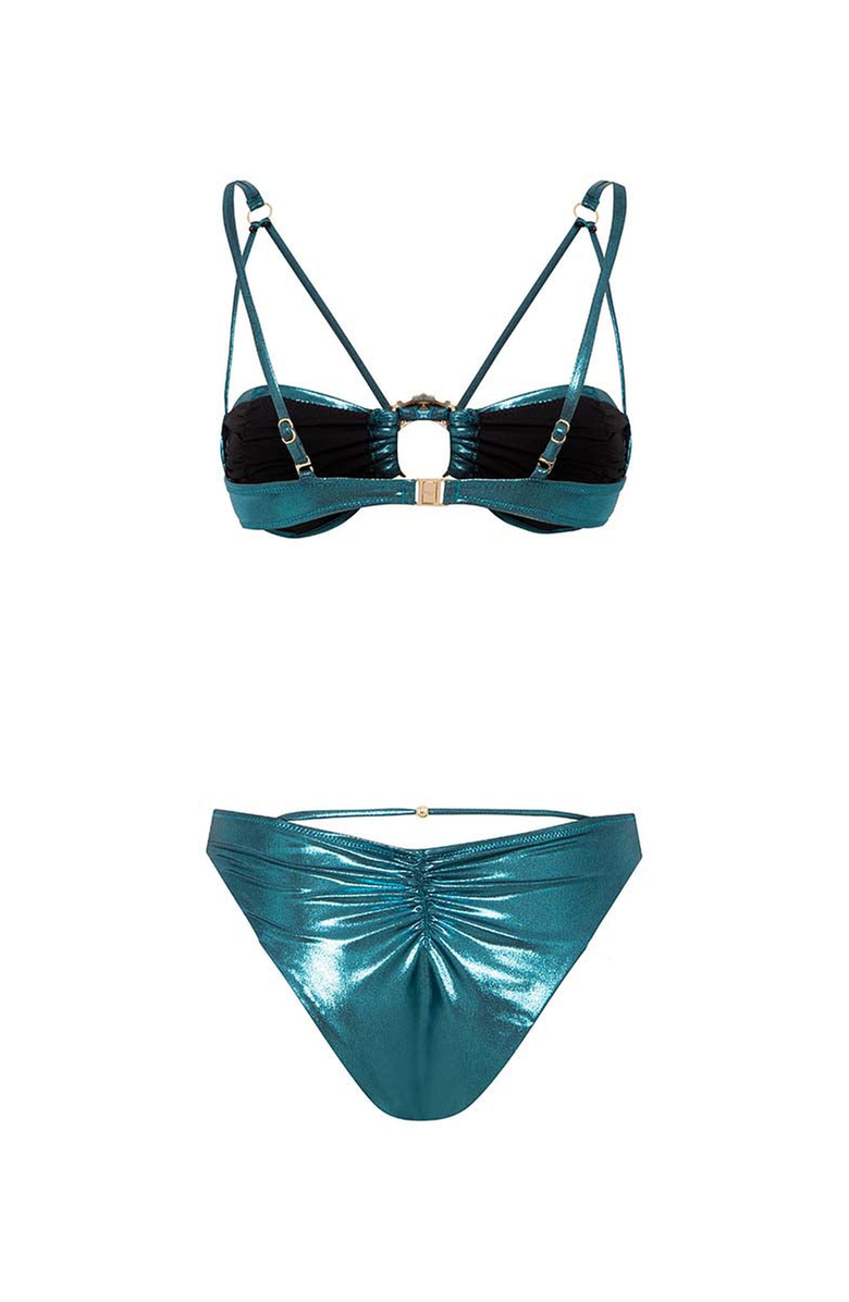 Luna B HYPNOTIC BIKINI, Alternate, color, Navy Blue