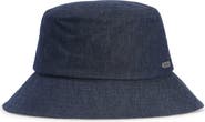 Barbour Asker Water Resistant Waxed Denim Bucket Hat