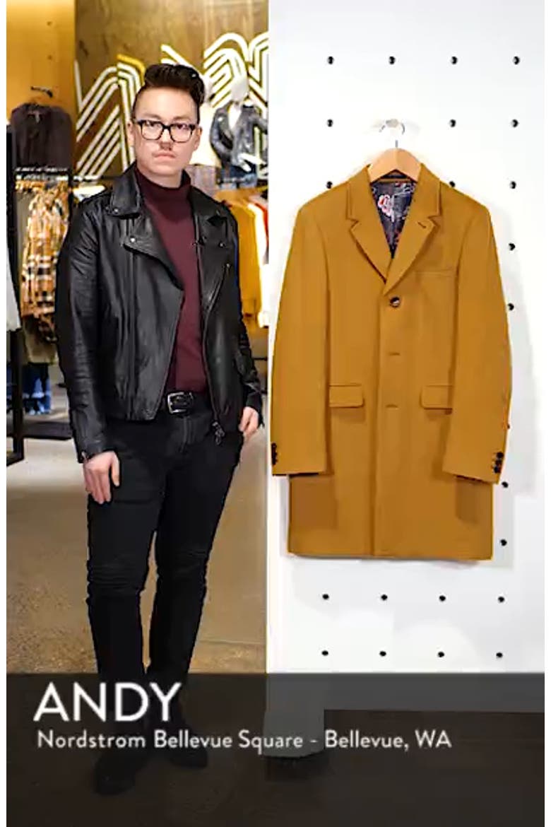Swish Wool & Cashmere Overcoat video