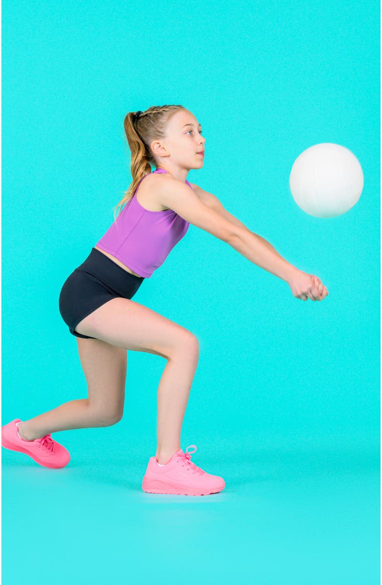 Destira High Waisted Performance Short, Alternate, color, Black