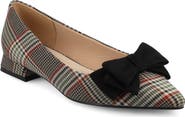 Journee Collection Ophelia Bow Pointed Toe Flat