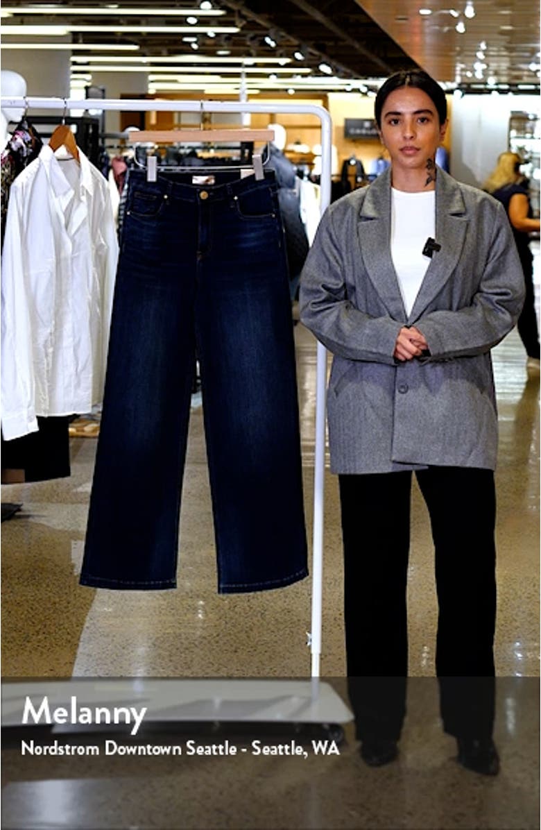 High Waist Wide Leg Jeans, sales video thumbnail