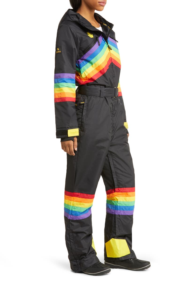 TIPSY ELVES Midnight Shredder Waterproof Snowsuit, Alternate, color, 