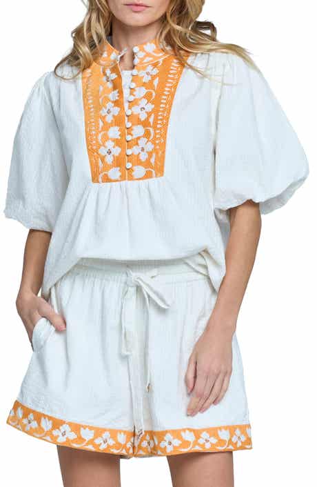 CIEBON Aphyna Puff Sleeve Top