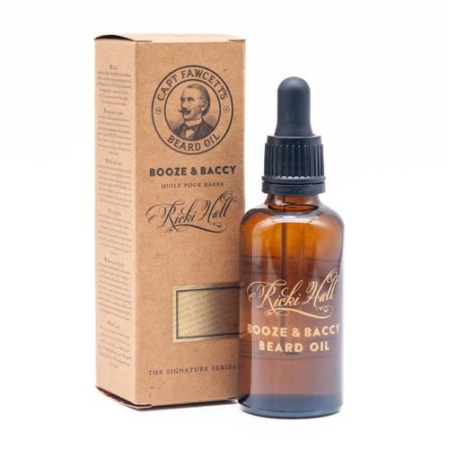 Captain Fawcett Ricki Hall's Booze & Baccy Beard Oil 50ml