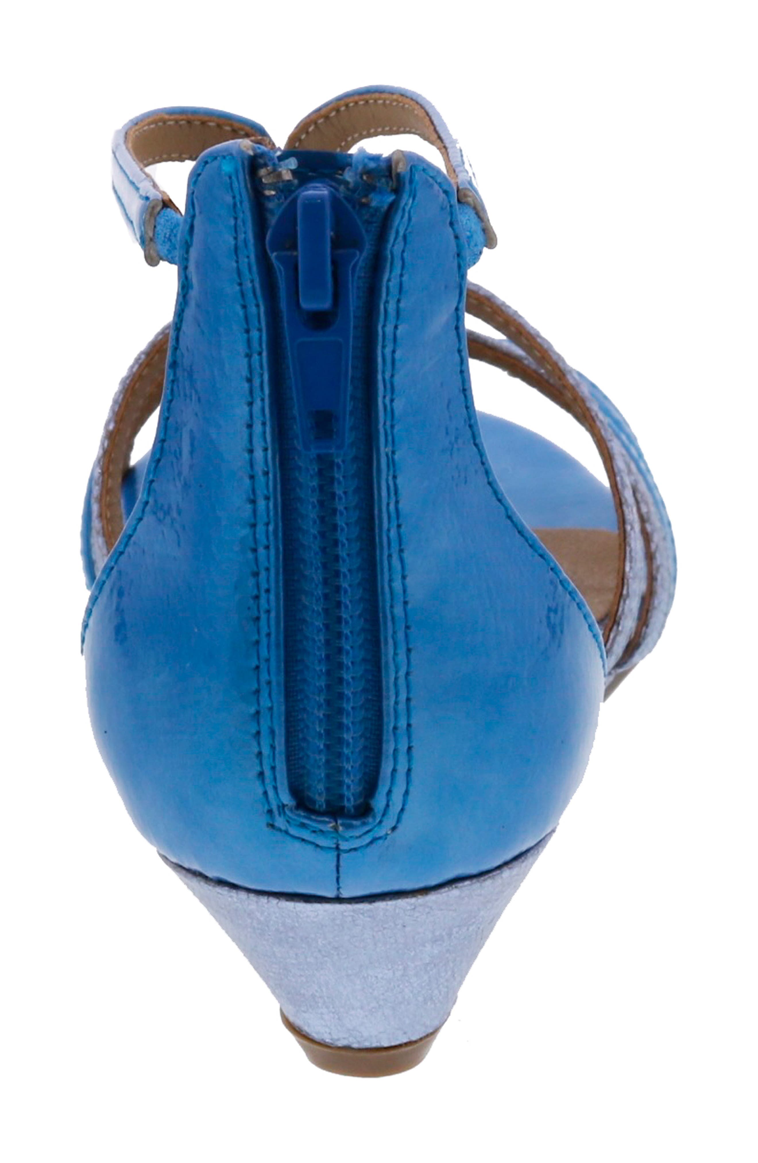 BELLINI Gwen Wedge Sandal, Alternate, color, Blue