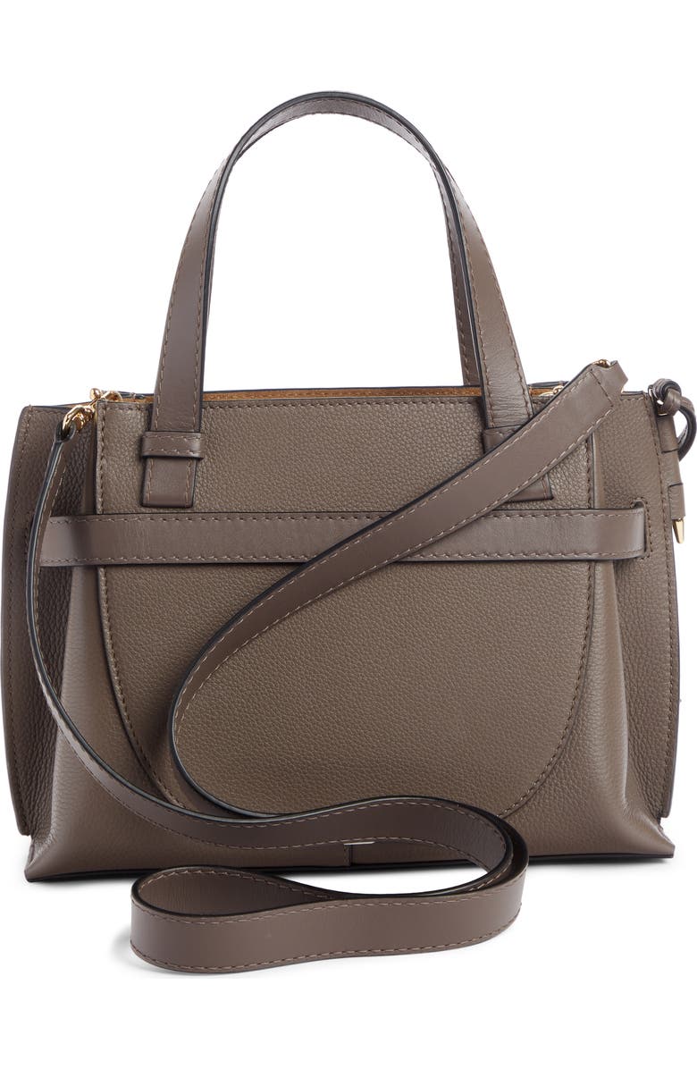 Loewe Mini Gate Leather Tote, Alternate, color,