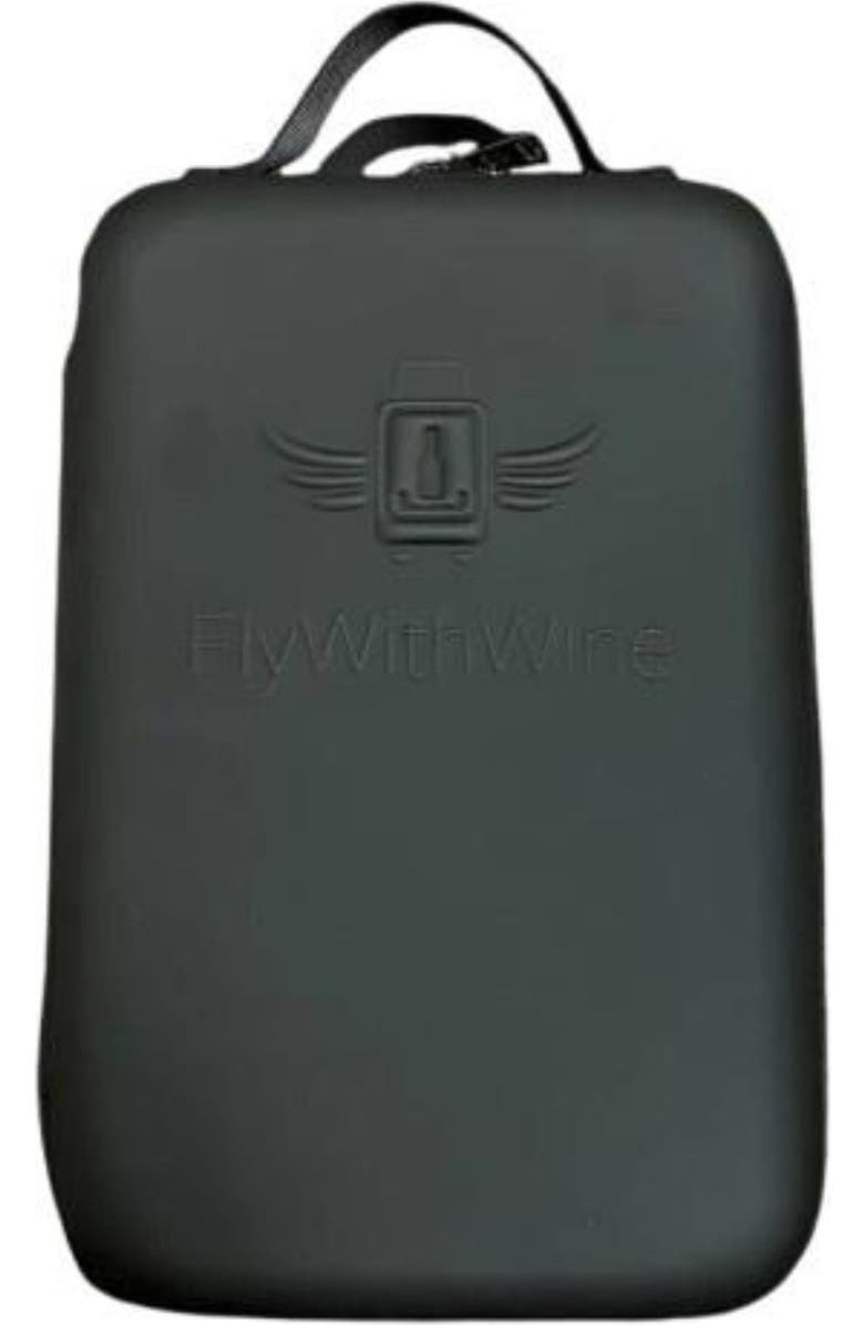 VinGardeValise Vin2Go 2- Bottle Soft Shell Case, Main, color, Black