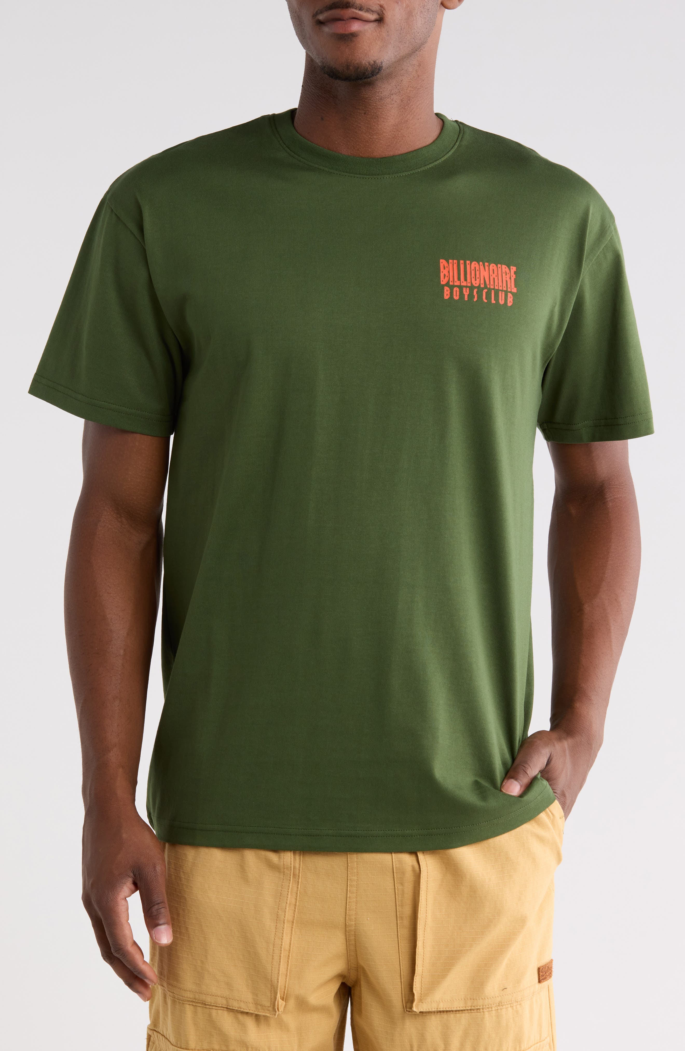 Small Logo Cotton Graphic T-Shirt