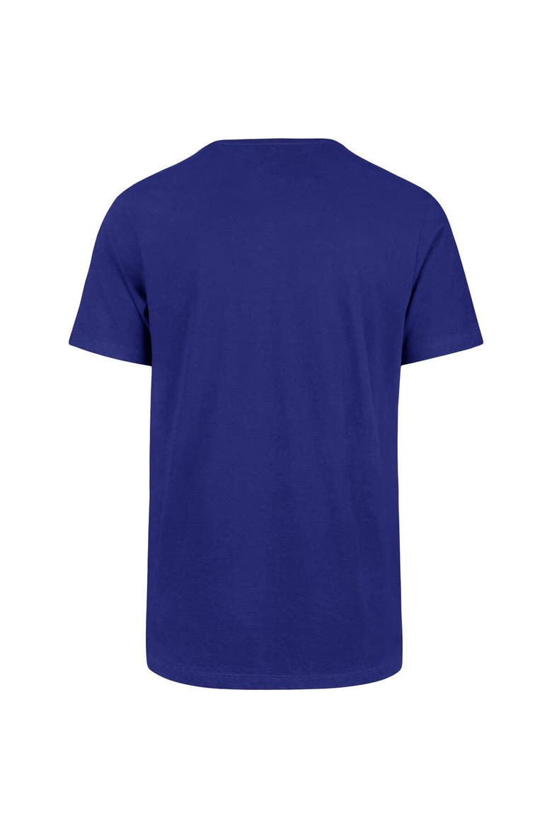 Men's '47 Royal Los Angeles Rams Logo Traction Super Rival T-Shirt, Alternate, color, Royal