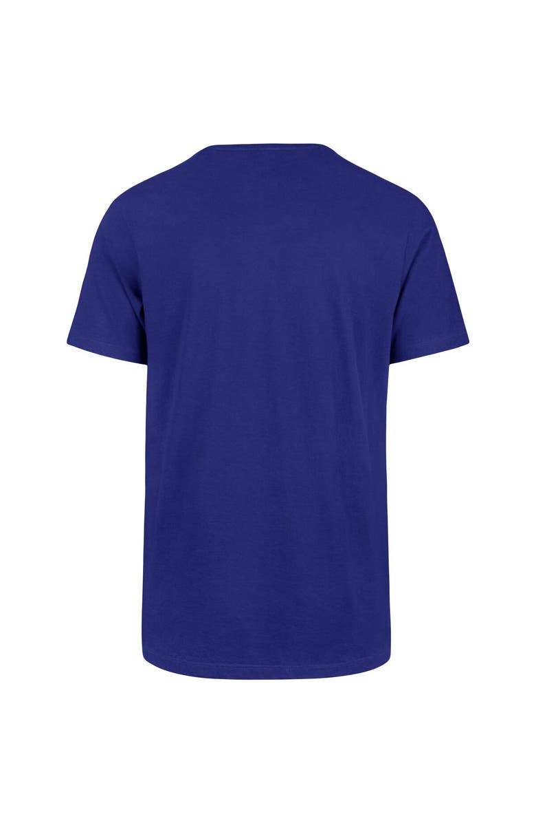 '47 Men's '47 Royal Los Angeles Rams Logo Traction Super Rival T-Shirt, Alternate, color, Royal