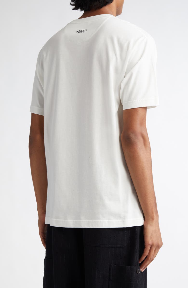 KENZO Lucky Tiger Embroidered Classic T-Shirt, Alternate, color,