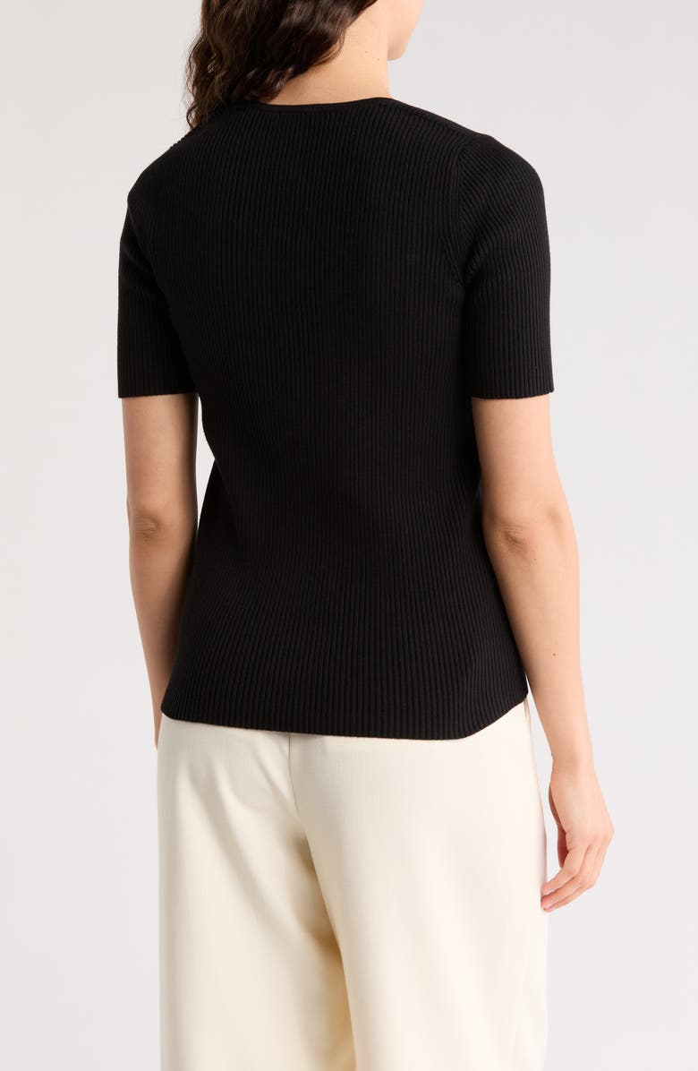 BOSS Orange Short Sleeve Sweater, Alternate, color, 