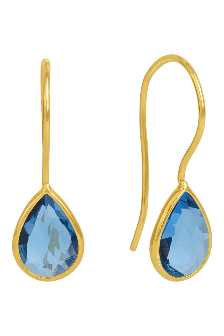Nosara Droplet Earrings, Main, color, MIDNIGHT BLUE