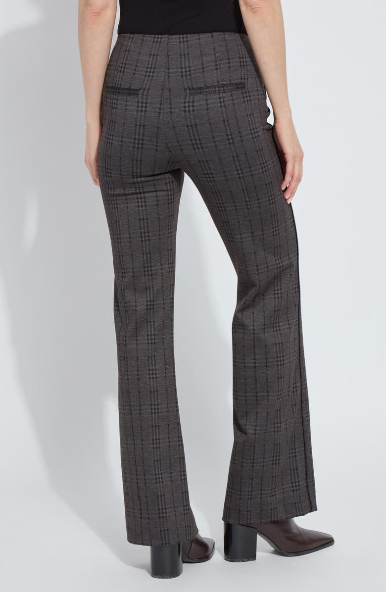 Lysse Plaid High Waist Ponte Pants, Alternate, color, Americano Plaid