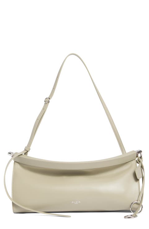 Medium Le Click East/West Leather Shoulder Bag