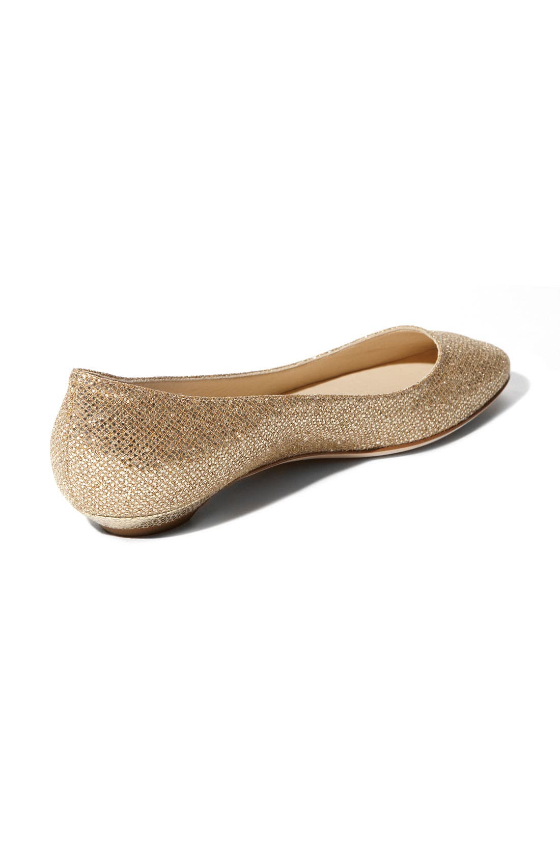 'Finlay' Flat, Alternate, color, GOLD GLITTER FABRIC